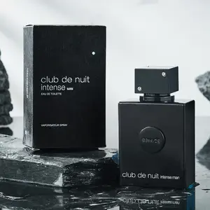 Night Club De Nuit Strong Unisex EDP Intense Perfume Spray 100ML, Wood Cedar Citrus Scent, Long-Lasting Spicy Rose Wooden Lemon Fragrance, Citrus Woody Fragrance