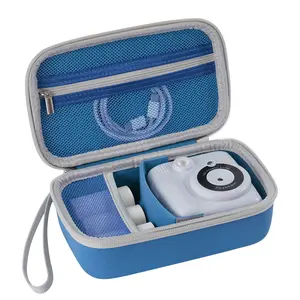 Kids Camera Carrying Case Hard EVA Protective Shell, Portable Travel Organizer for Instant Print Cameras & Accessories, Birthday Gift for Boys Girls, Protection