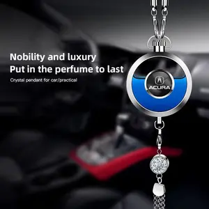 1Pcs Car Perfume Pendant Air Freshener Hanging Perfume Diffuser For Acura ADX RDX ZDX Integra NSX MDX TLX CDX ILX RLX TL RL