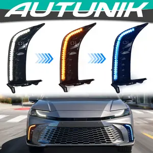 Daytime Running Lamps DRL Lights with Turn Signal For 2025+ Toyota Camry SE XSE