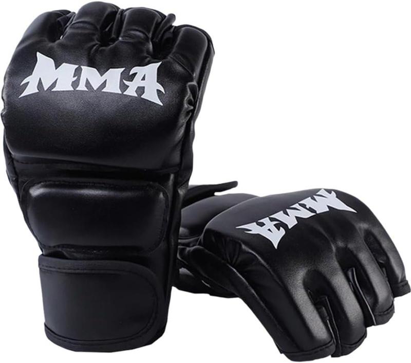 Breathable Boxing Gloves, 1 Pair MMA Muay Thai Kick Boxing Hand Wraps, Sanda Gloves, Professional Thicken Boxing Training Hand Wraps Gloves for Fighting Boxing Gloves Men Boxing Gloves Women, Boxing Equipment