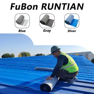 FuBon RUNTIAN 39.3-Inch Mega-Wide Waterproof Caulk Tape, 16.4 ft Heavy-Duty UV-Resistant Self-Seal Tape - No Tools Needed, Seals RV Roofs, Truck Beds,summervibes