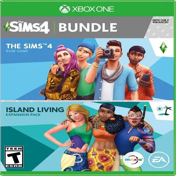 The Sims 4 & Island Living Expansion Pack Bundle - Xbox One
