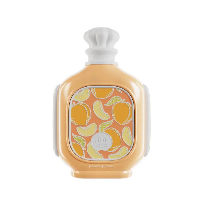 Afnan Zimaya Zukhruf Peach EDP, 3.4 oz Unisex Gourmand Perfume, Long-Lasting Scent with Peach, Vanilla, Musk, and Wood, Bottle, Youth, Liquid, 2 – 3.9 Fl Oz, Sweet Peach, Cozy Evenings