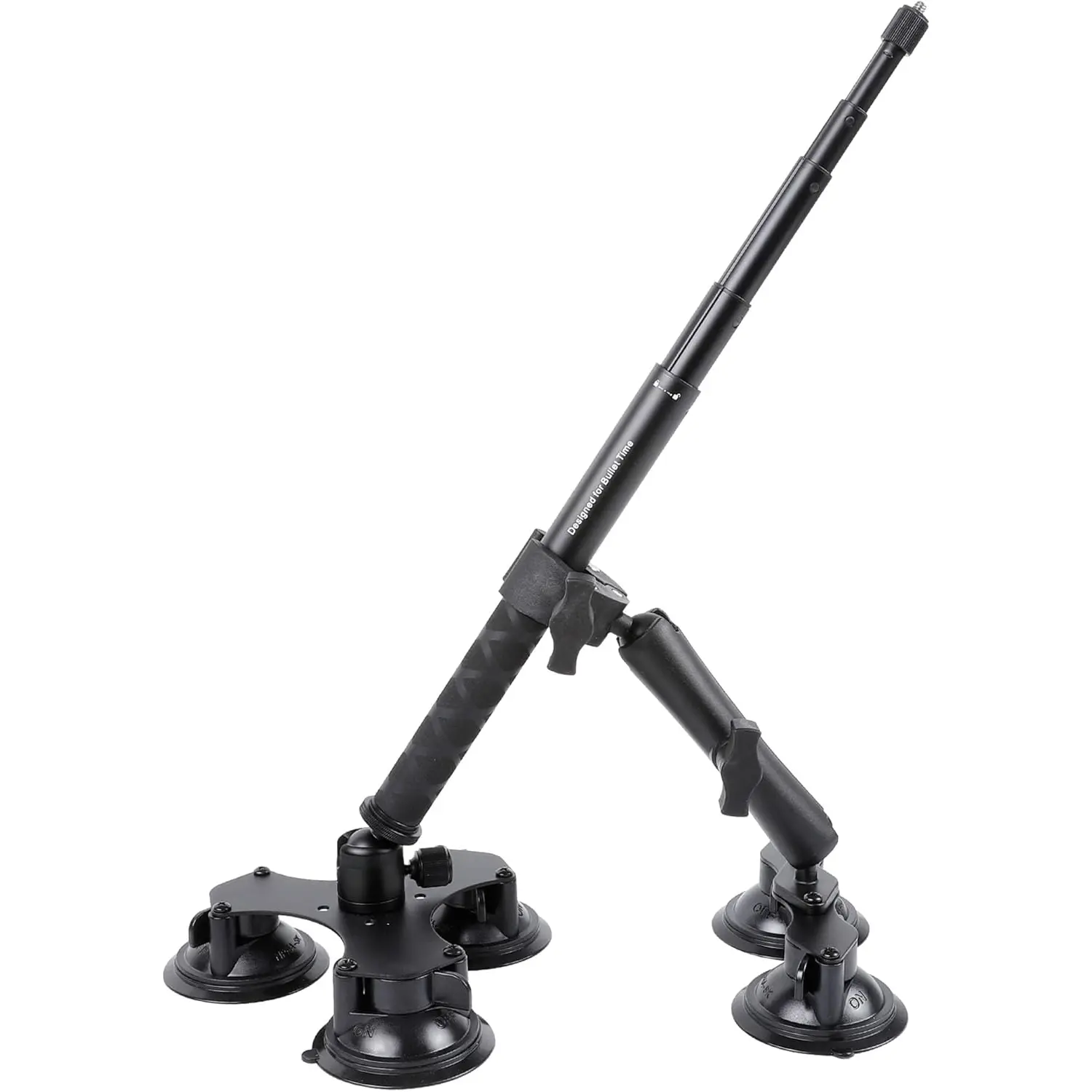 Suction  Mount for Insta360 x5,x4, x3, x2, x,One RS,R Compatible with  Max DJI  360 Camera 5 in 1 Suction Mount Kit for Action Cameras (Includes 44.9-inch Selfie Stick)