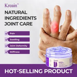 Kreain 11【Free Quantity Matches Your Purchase!】 Rapid Relief Muscle Therapy Gel – Soothes knees, lumbar, neck, hands, and feet; contains boswellia, glucosamine, and collagen Reduced Swelling of Fingers