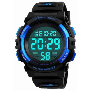 Lavaredo Kids Digital Sports Watch for Age 4-15 Waterproof with Alarm Stopwatch LED Backlight Date Display Perfect Birthday Christmas Gift for Boys Girls ALPS