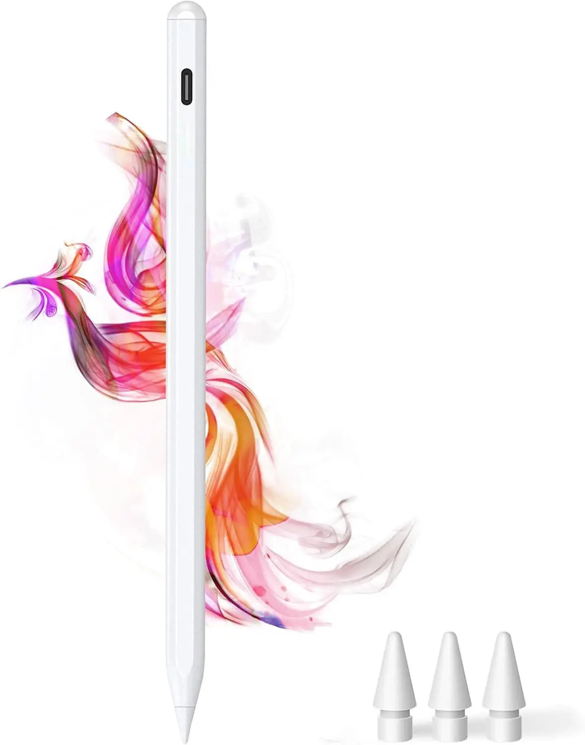 Agilespace 1xStylus Pen - iPad Pencil Digital Stylus with 10-13 Minutes Fast Charging, Palm Rejection, Tilt Sensitivity for Art, Writing, Compatible with 2018-2026 Apple Pro 11"/13"/M4, Air 11"/13" M3/M2, Mini7/6/5, A16/11th-6th Gen (Back to School)