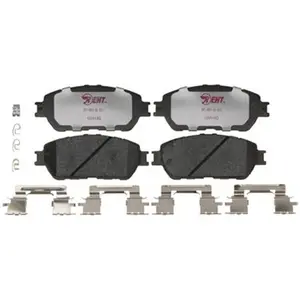 212 MAIN Ceramic Brake Pad Set - RM Brakes EHT906H, Aggressive Stop, Compatible with 2002-2003 ES300 Hybrid Vehicle