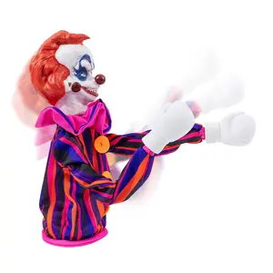 Horror Reachers Killer Klowns Rudy 13-Inch Boxing Puppet | Toynk Exclusive Horror Reachers Killer Klowns Rudy 13-Inch Boxing Puppet | Toynk Exclusive