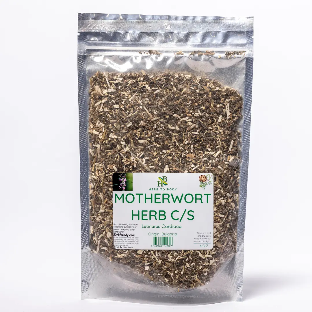 Motherwort Herb Cut & Sifted (C/S) - 4 oz (113 g) |  Leonurus Cardiaca Herb | Herb To Body