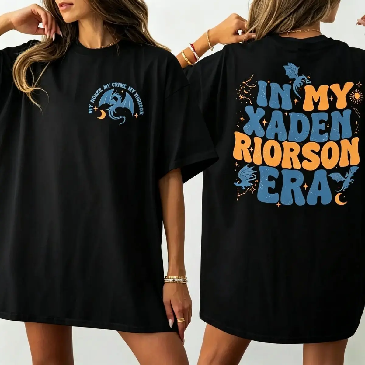 In My Xaden Riorson Era Shirt, Fantasy Bookish Unisex Tshirt, Funny Quote Shirt, Unisex Short Sleeve Tee, Casual Clothing Crewneck Tee