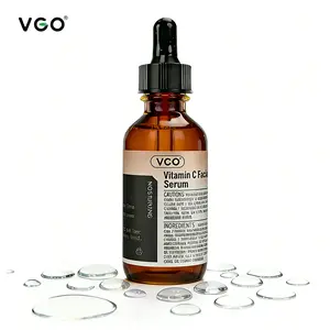 VGO Vitamin C Serum for Face with Hyaluronic Acid & Vitamin E - Even Skin Tone, Boost Collagen, Calm Skin Barrier, Paraben-Free Gentle Skincare for All Skin