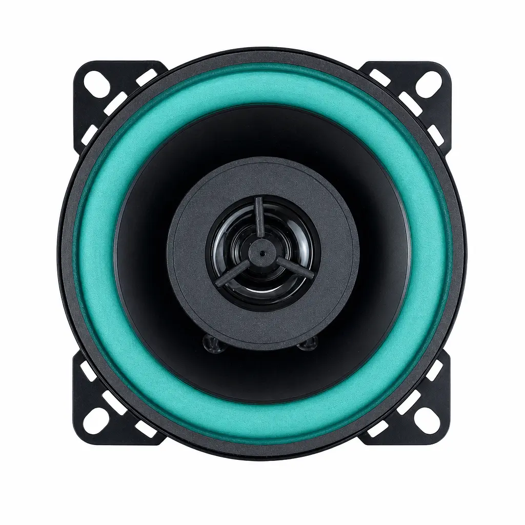 4 In Hi-Fi Full-Range Car Speakers, 4inches High-Sensitivity Cost-Effective Drivers, Car Audio System Door Units for Stereo Upgrade with Crisp Treble & Deep Bass