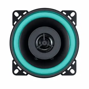4-inch car audio speaker—a coaxial full-range Hi-Fi driver perfectly suited for door speaker upgrades, delivering an experience of crisp highs and deep bass.