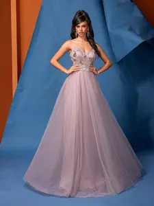 Elegant Women's Knee-Length Transparent Lace and Mesh Dress, Sleeveless Design with Contrasting Lace and Mesh Styling