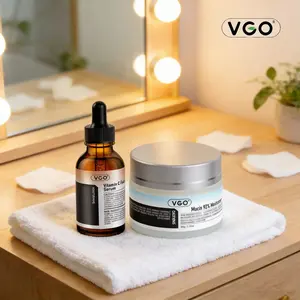 VGO Hydration Duo – Snail Mucin 92% Gel Cream with Vitamin C Serum