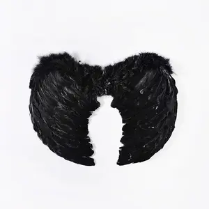 Angel Feather Wings Cosplay Dress Halloween Costume Props Christmas Fashion Show