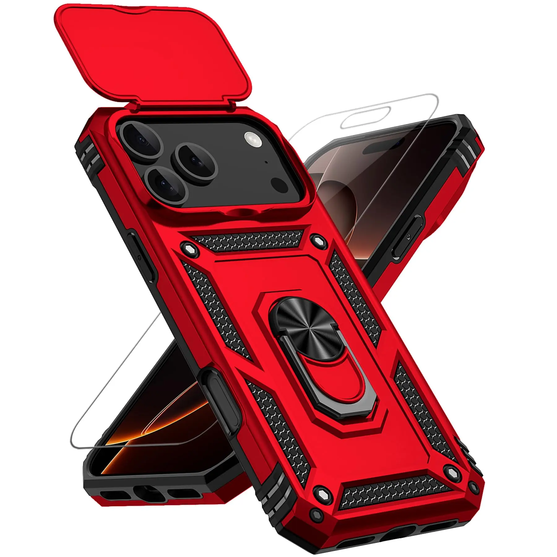 Red w/ Slide Camera 2nd gen. Military Grade