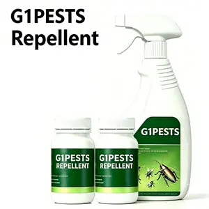 Pet & Family Friendly Pest Prevention Kit, Indoor & Outdoor Applicable, Works Against Roaches, Ants, Spiders, Bed Bugs and Over 40 Common Household Pests, Makes 1 Gallon Usable Spray Mix ：