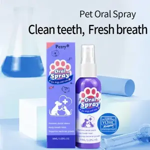 Tooth Cleaning Spray For Cats And Dogs, Remove Tooth Stains Fresh Breath Pets Oral Care Spray
