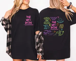 Your Way's Better Shirt, Retro Christian Tee, Bible Verse Inspired Tshirt