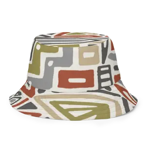 Roof Terracotta Reversible Bucket Hat
