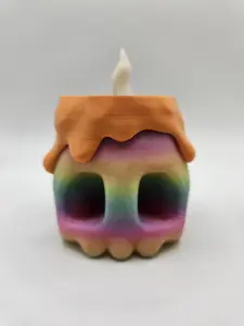 Halloween Skull Container & 10 Mini Pets Halloween Skull Container & 10 Mini Pets