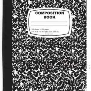 Custom composition notebook