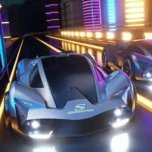 New RC Four-Wheel Drive Remote Control Car Lamborghini Bull Racing Toy, Gift Box Set, Cross-Border Present