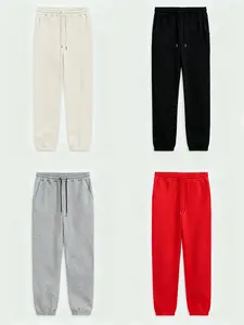 ANANKE Fate Heavyweight Fleece Jogger - 360 GSM, 80% Cotton 20% Polyester, Elasticized Waistband, Drop Crotch, Side & Back Pockets