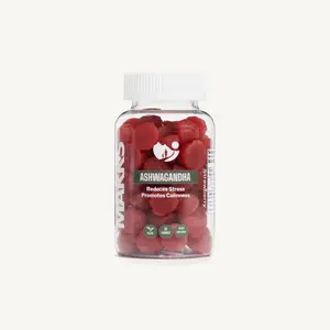 MAKKS Ashwagandha Stress Support Gummies – Calm & Relaxation – 60 Count