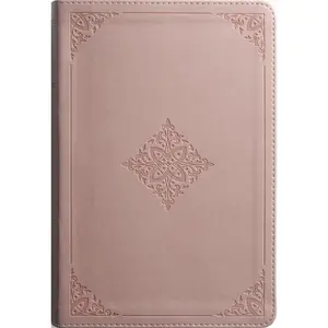 ESV Study Bible, Personal Size (Trutone, Blush Rose, Fleur-De-Lis Design)