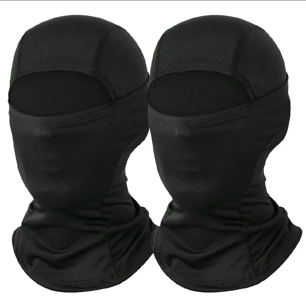 Achiou 2 Pack Ski Mask for Men Women Balaclava Face Cover Shiesty Mask UV Protector Lightweight for Motorcycle Snowboard Breathable Mesh Fabric Ultimate Comfort Warm & Dry Gift for All Occasions