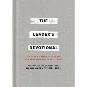 USED-The Leader's Devotional: 90 Days of Biblical Wisdom for Honoring God in All You Do by Green, David (Hardcover)