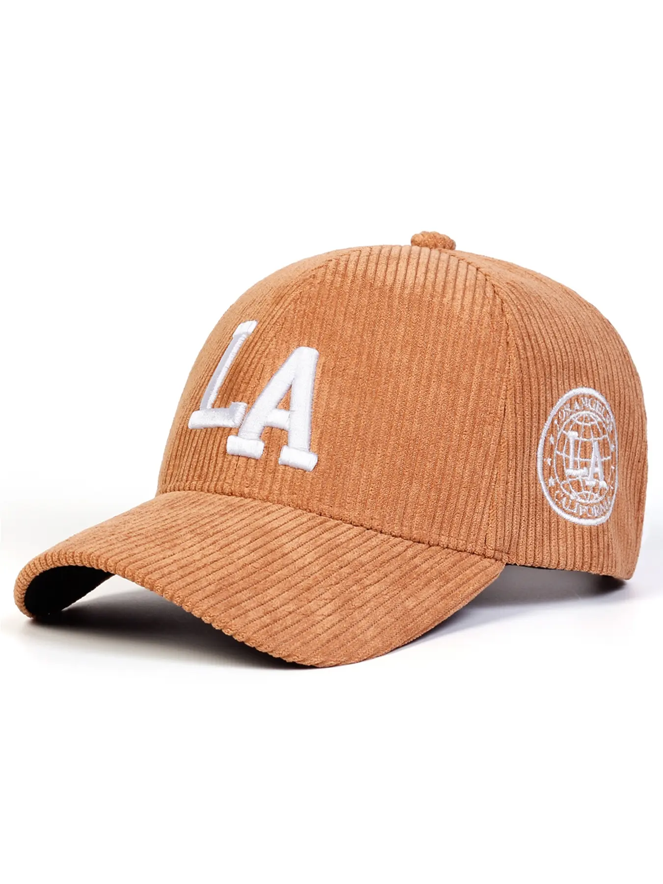 Corduroy Baseball Cap Unisex Adjustable Sun Hat Breathable Lightweight Katin Rise Corduroy Hat - Accessories main image 4
