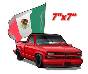 Mexico Flag Sticker Chevy Vinyl Decal OBS Window Sticker Decal Wall Sticker