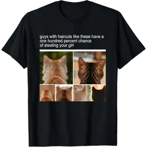 100% Premium Cotton I Eated Wanted All The Gas Funny Unhinged Cat Humor Gen Z T-Shirt