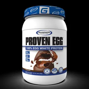 Gaspari Nutrition Proven Egg, 100% Egg White Protein, 25g Protein, Keto Friendly, Dairy and Lactose Free, Soy Free