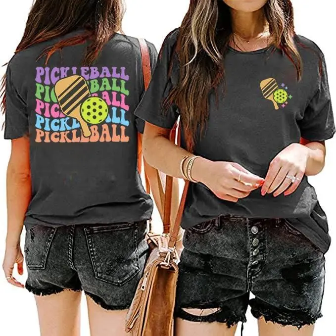 Women's pickleball T-shirts, fun, ball, I got it, 2025 T-shirts, novelty, retirement, sports, graphic tee