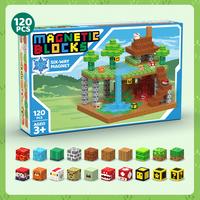 120PCS Magnetic Building Block Set for Kids 