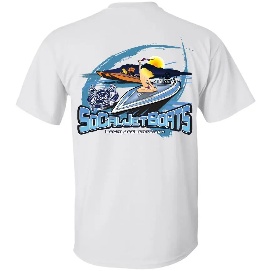SoCal Jet Boats Blue Sprint Men's T-Shirt