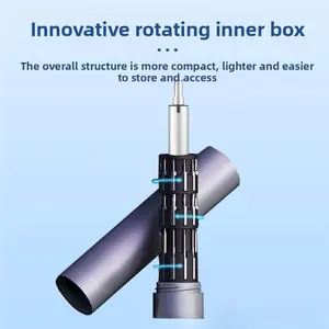 Torque adjustment precision electric screwdriver rechargeable household small screwdriver mobile phone digital product disassembly and maintenance micro tool kit set