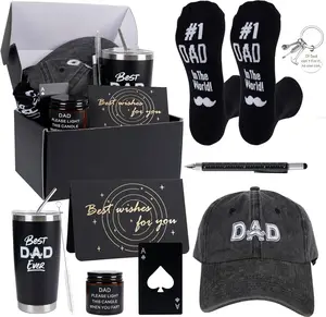 Specially for your father 9 Pieces Dad Gift Set Best Dad Gifts Box