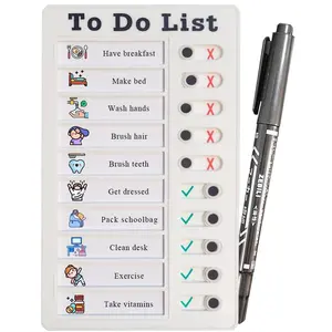 Chore Chart for Kids Multiple Kids ADHD Tools Checklist Board Routine Schedule