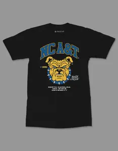 The Yard Essentials - North Carolina Agricultural & Mechanical State University - NCAT Tshirt Cotton Fabric