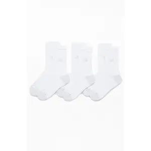New Balance Men's 3 Pack White Active Crew Socks