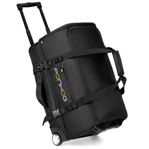 Rolling Duffle Bag With Wheels - 60L Large Wheeled Travel Duffel Bag with Shoe Compartment Water Resistant Duffle Bag for Traveling GYM Overnight Trip Weekender