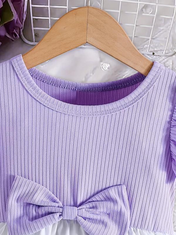 Cute Butterfly Print Baby Girl Dress, Sweet Fashion Sleeveless Party Gown, Ideal for Outdoor Walking and Parties, Baby Clothes Girl