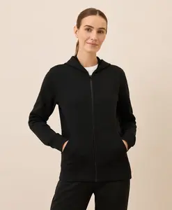 Women's Organic Brushed Fleece Zip Hoodie